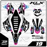 Decal 400 Micron Kawasaki KLX Gordon